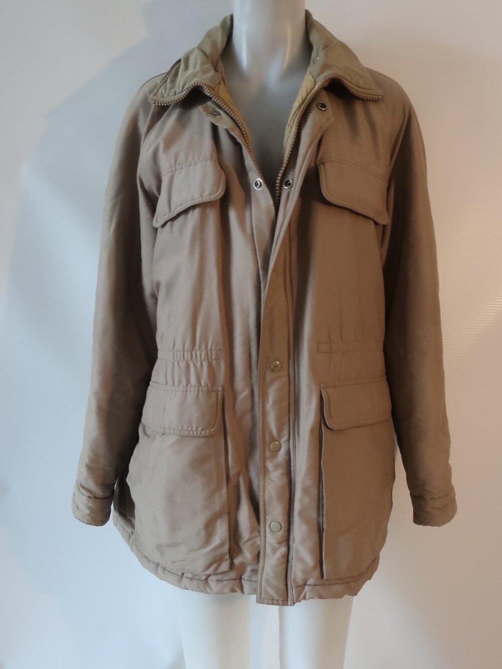Mens Christian Dior Monsieur Sport Tan (Item-704) Utility Parka Jacket 42 US/L